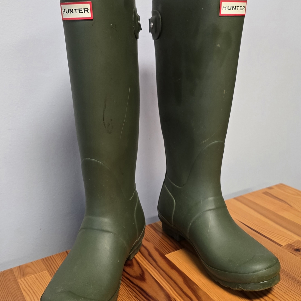 Hunter Green Women's Winter & Rain Boots